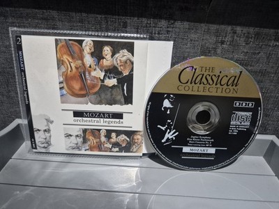 The Classical Collection CD. Mozart Orchestral Legands , Disc & Inlays Only 