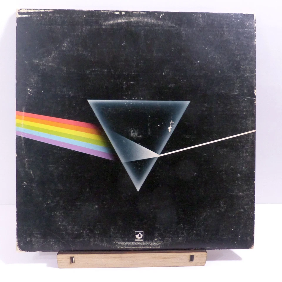 Pink Floyd Dark Side Of The Moon Vtg Vinyl LP 1973 SMAS 11163 Posters Stickers - Image 3 of 4