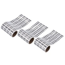 Consecutive Number Stickers, 3001 to 6000 Inventory Label Numbers, Total 3000pcs