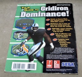 Prima's Official Strategy Guide for Sega Sports NFL 2K1 - Dreamcast