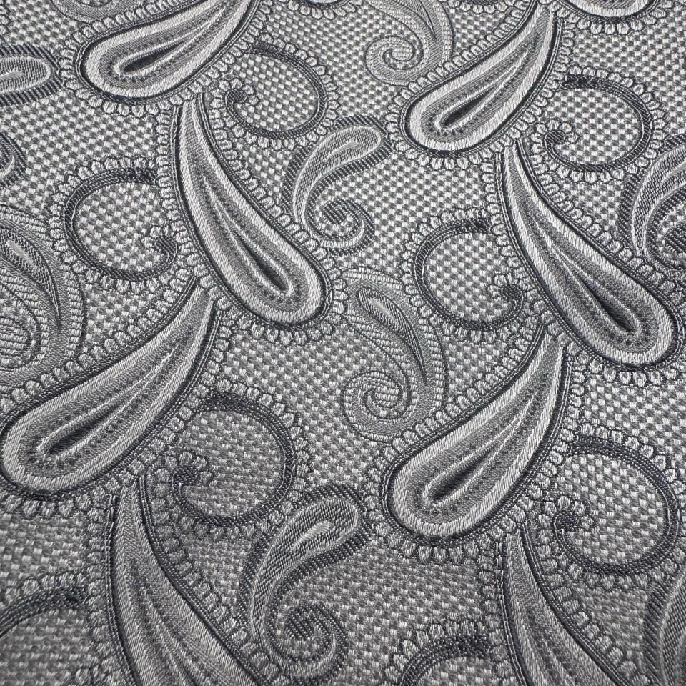 "Lote curado de seda 100 % italiana en tonos plateados y grises 20""-30"" varios tamaños" Foto 4 de 4