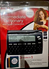 New Franklin Intermediate Dictionary with Spell Correction MWD-465 3 in 1