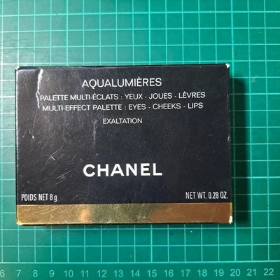 CHANEL AQUALUMIÈRES Paleta Multiefectos Sombra de Ojos Maquillaje Sin Usar Con Caja Francia - Imagen 1 de 4