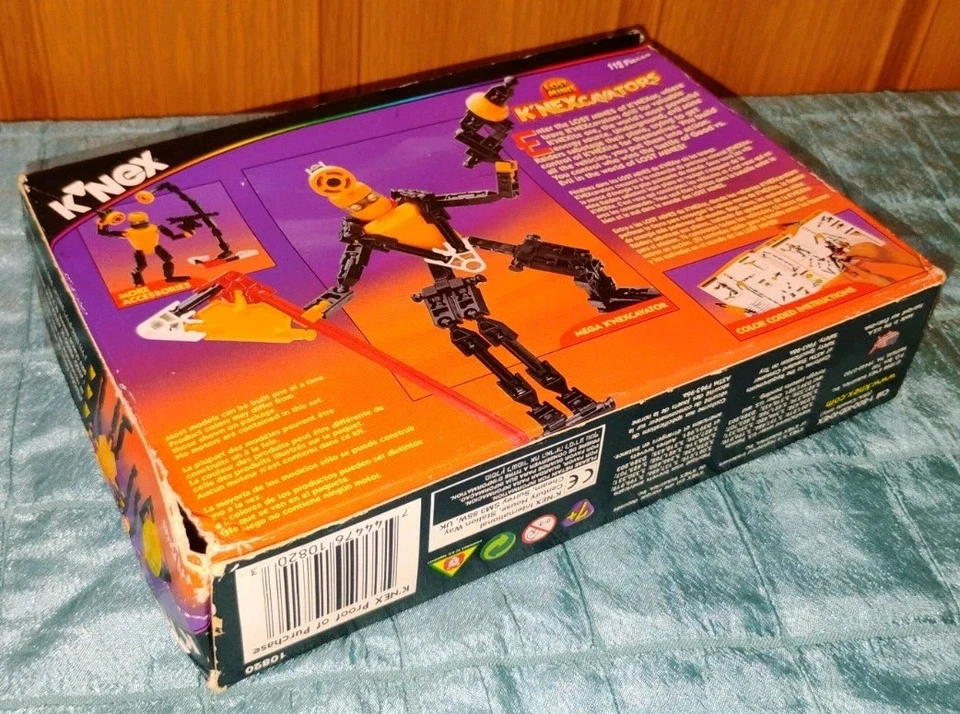 K’NEXcavators 1998 112 Pieces Sealed Lost Mines Series New In Box Knex Stem NIB - Image 4 of 4