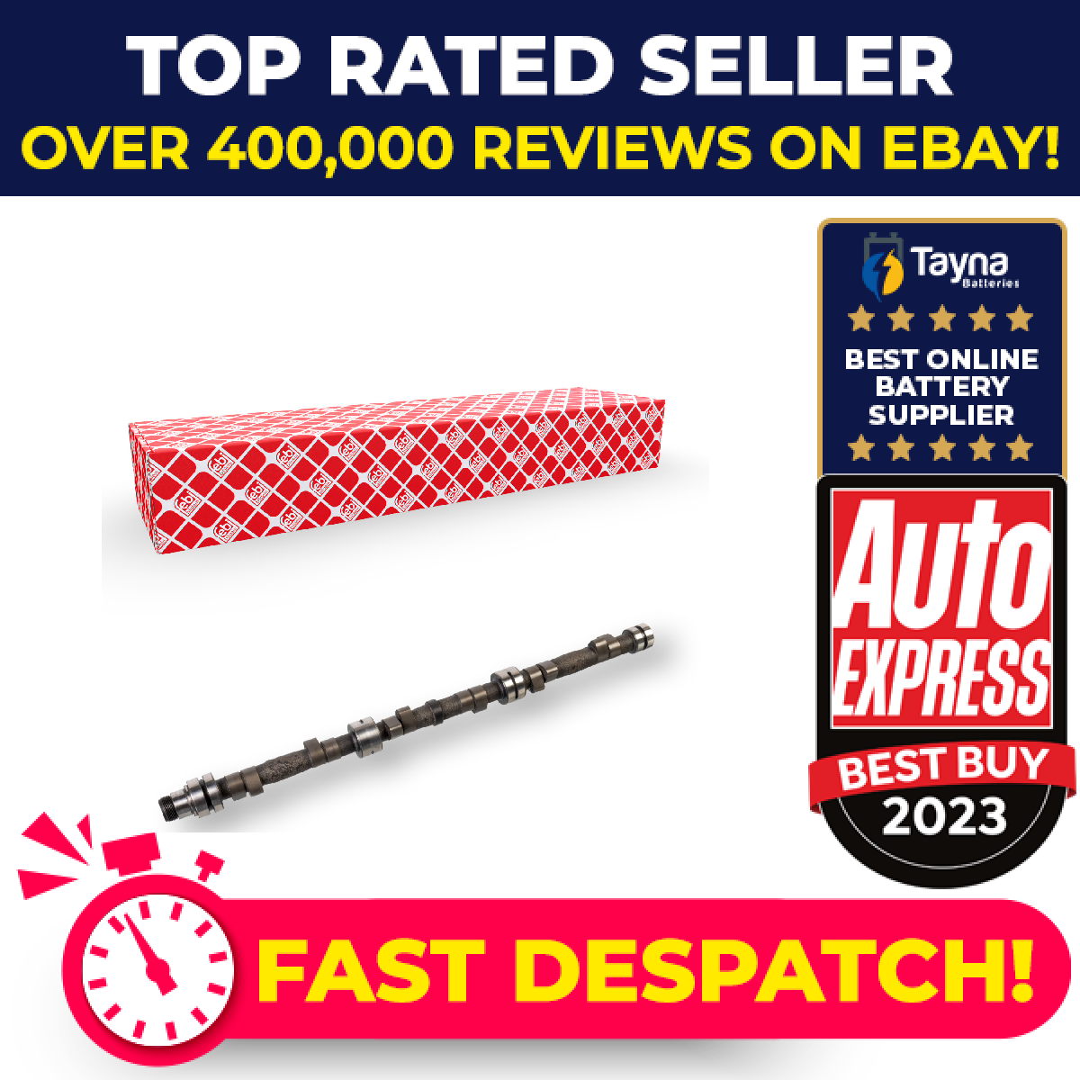 Camshaft 03070 Febi 11311287606 Genuine Top Quality Guaranteed New