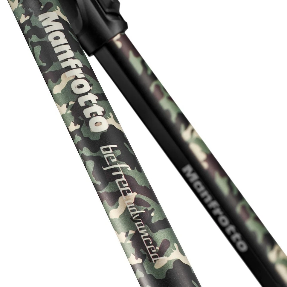 Manfrotto Befree Advanced Camo Wild Green Tripod Limited Edition MKBFRTA4CAM3-BH - Image 2 of 4