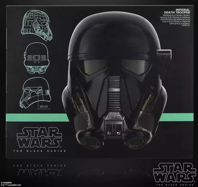 HASBRO Star Wars The Black Series Imperialer Death Trooper Elektronischer Helm Neu