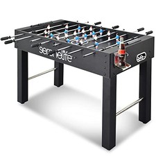 SereneLife SLFSBLT75BK Generic 48in Competition Sized Foosball Table
