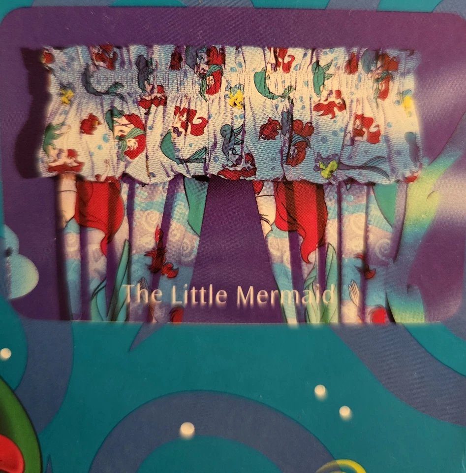 Cenefa blusa a rayas Ariel Sirenita vintage de Disney Foto 3 de 4