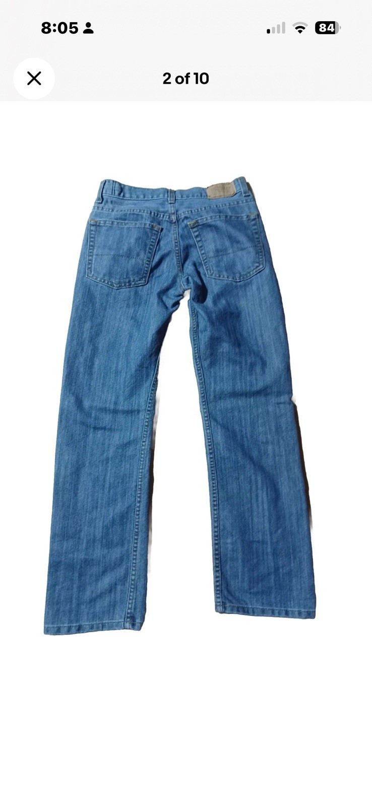 Signature By Levi Strauss Blue Jeans Slim Straight 16 Regular Boys