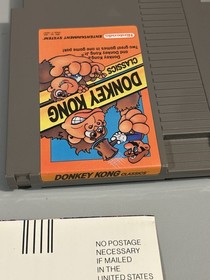 Donkey Kong Classics Nintendo NES CIB Complete
