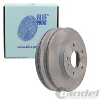 2X Blue Print Bremsscheiben Ø257Mm Vorne Passend FÜR LDV CUB Nissan Serena