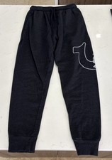 True Religion Mens Jogger Sweat Pants Dark Gray Sz Small