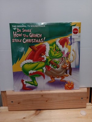 Dr Seuss How The Grinch Stole Christmas Exclusive Green Colored Vinyl LP Sealed