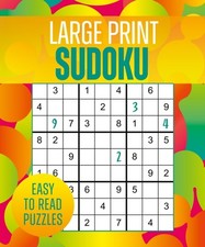 Large Print Sudoku by Eric Saunders (Paperback Book)