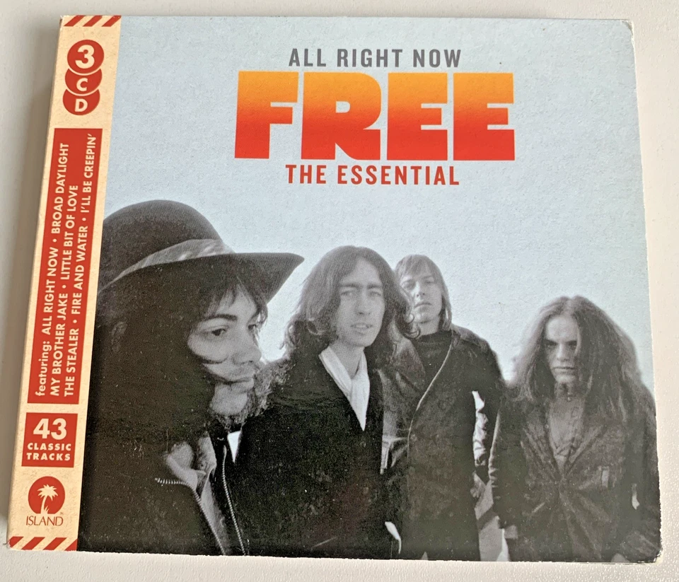3 CD Free - All Right Now - The Essential - 43 Greatest Hits - Best Of -Digipack - Bild 2 von 4