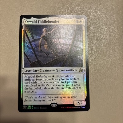 *FOIL* Oswald Fiddlebender - Abenteuer in den vergessenen Reichen - MTG Magic - NM