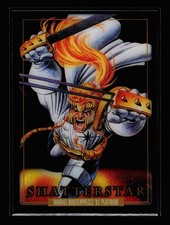 2024 SkyBox Marvel Masterpieces '92 Platinum Card #74 Clear Cut Shatterstar