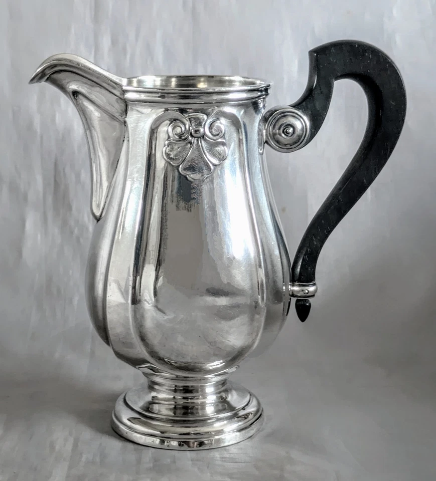 OLIER & CARON Pot à Lait Argent Massif Poinçon Minerve - Photo 4/4