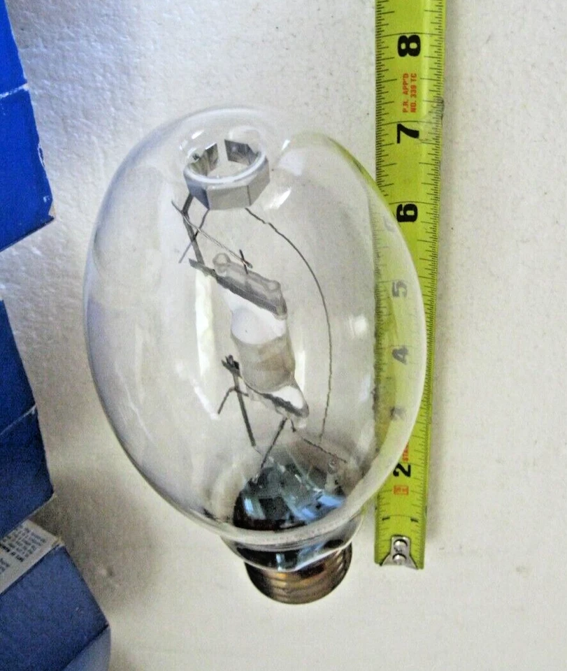 4 x GE 175W Multi-Vapor Metal Halide ED28 Light Bulb Lamp MVR175/U Mog E39 USA - Image 3 of 4