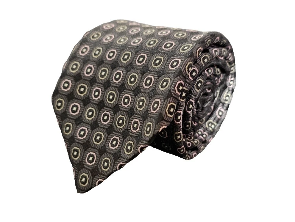 HUGO BOSS NEGRO 100% Corbatas de seda para hombres