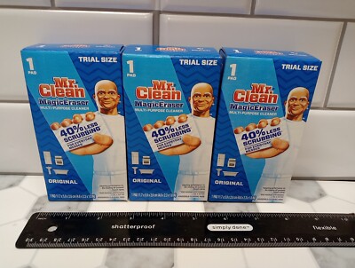 Mr. Clean Original Magic Eraser 2x Stronger Extra Clean 3 Packs SHIPS FREE!