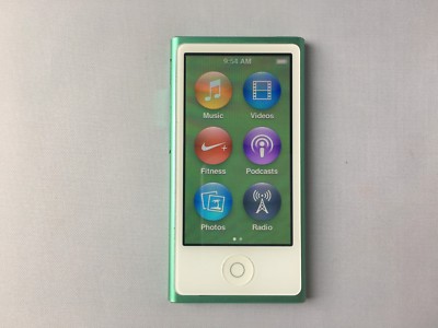 Apple iPod nano 7th Generation Green (16GB) new 885909565078| eBay