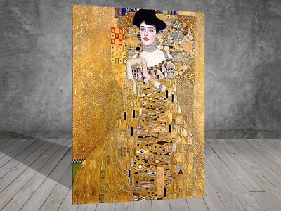 Gustav Klimt Portrait Adele Bloch-Bauer I CANVAS PAINTING ART PRINT 391X | eBay Gustav Klimt Portrait Adele Bloch-Bauer I CANVAS PAINTING ART PRINT 391X | eBay