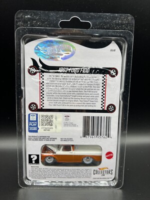 2022 HOT WHEELS RLC 1962 FORD F100 RED LINE CLUB EXCLUSIVE #11539