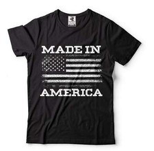 Made In America Shirt USA Flag Shirt US Patriotic Shirt 4th Of July Shirt