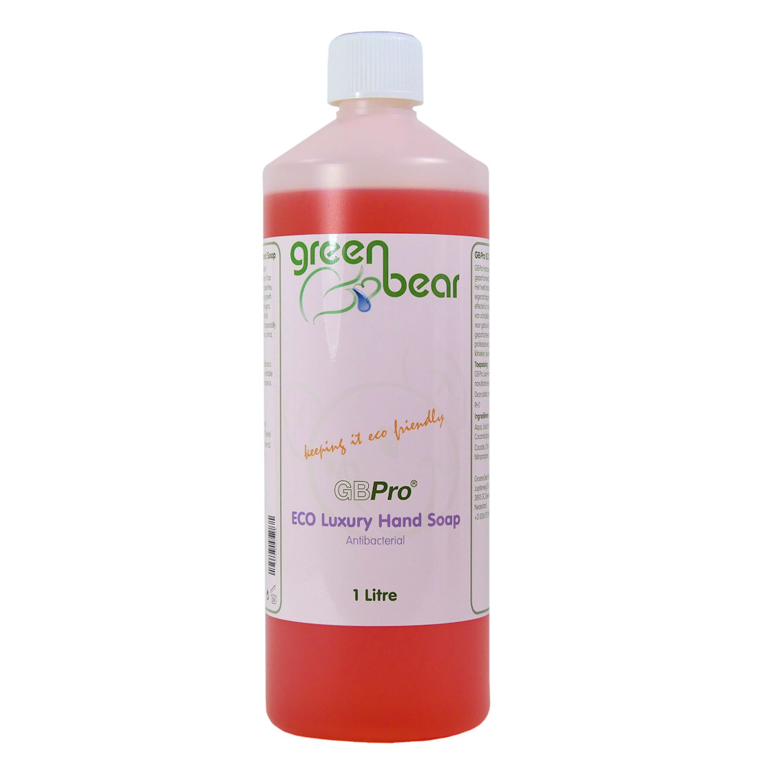 GBPro Eco liquid hand Wash Soap - for sensitive skin - Kills Bacteria - 1L Refil