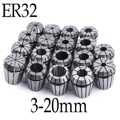 7pcs 1-7mm ]Spring Chuck Collet Set For CNC Milling Lathe Engraving