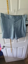 Panama Jack Swim Trunks Adult 38 Blue Hybrid Board Shorts Bathing Suit Surf Mens