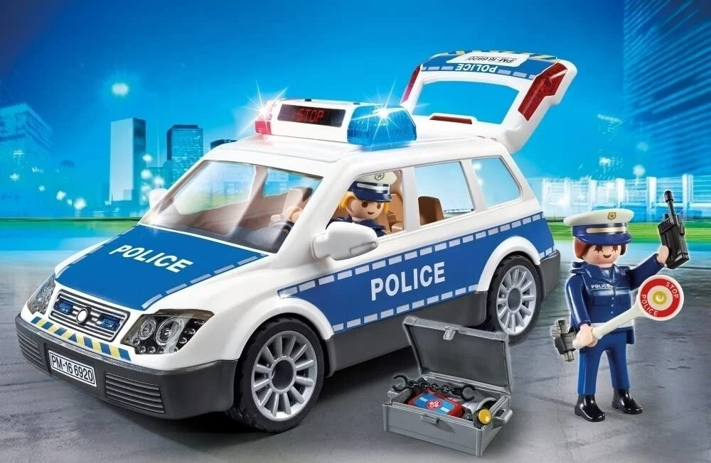 Playmobil police cars outlet