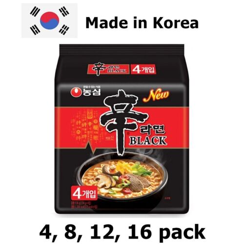 Nongshim Shin Ramyun Black Premium Spicy Ramen Noodle / Made in Korea Version - Picture 7 of 16