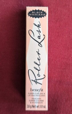 Neu Benefit Roller Lash Mascara Super Curling und Lifting, schwarz, 3g, Fab Curl