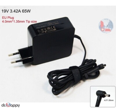 65W EU Adapter Power Charger for ASUS X543 X543U X543UA - Main Image