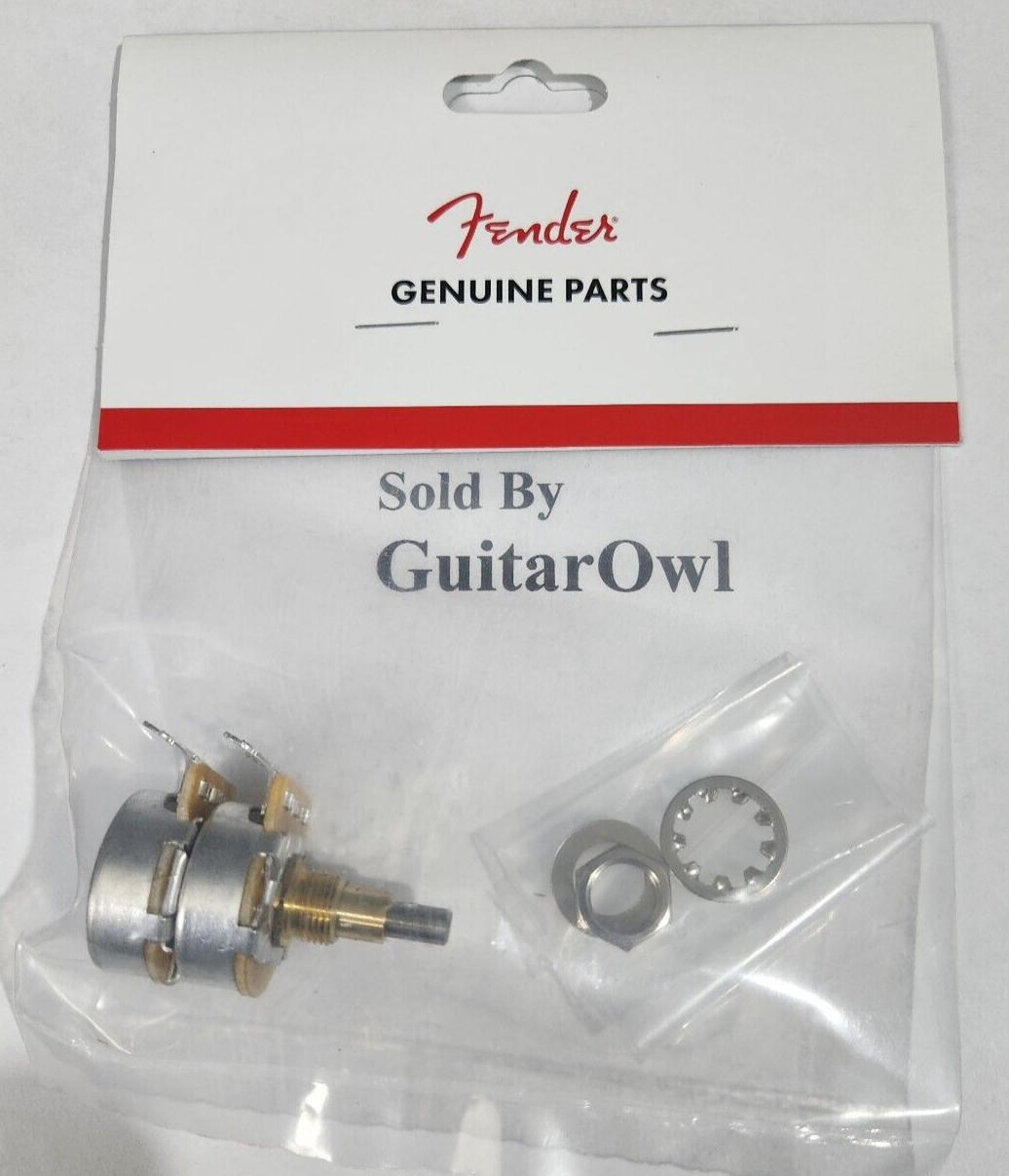 Fender 250k 500k Control Concentric Stacked Pot for '62 Jazz Bass 0019268049 eBay