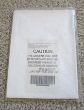 New Unissued US Military Surplus Otto Fuel Protective Apron