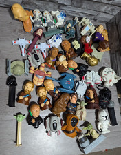 Large Lot STAR WARS Burger King McDonald's Etc Fast Food Toy Figures  Pez