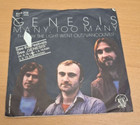 Genesis - Many Too Many / The Day The Light Went Out * Schallplatte * 7" *Single