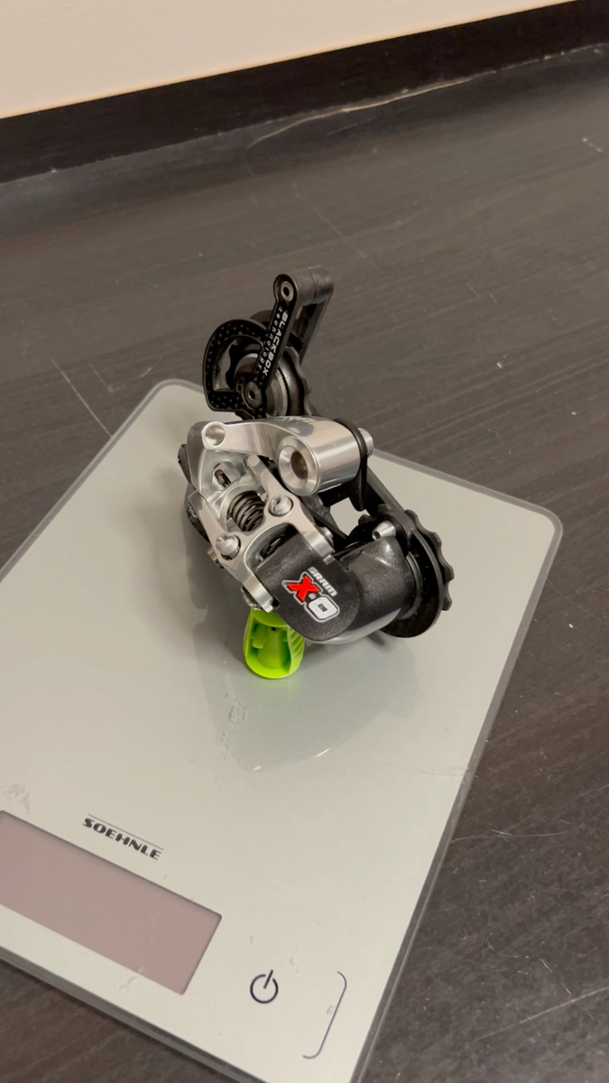 NOS Dérailleur Arrière Sram X-0 9s Long Carbon Cage Technologie