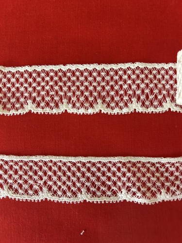 French Heirloom Lace Edging Trim 1 1/8 Yard X 1” Sewing Crafts Set /2