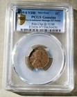 1909-S VDB CENT RIM CLIP ERROR RARE PCGS XF DETAILS+8X10 COLOR PHOTO   BCS/430