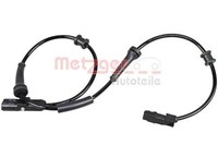 Metzger 09001333 Sensor, Raddrehzahl FüR Renault