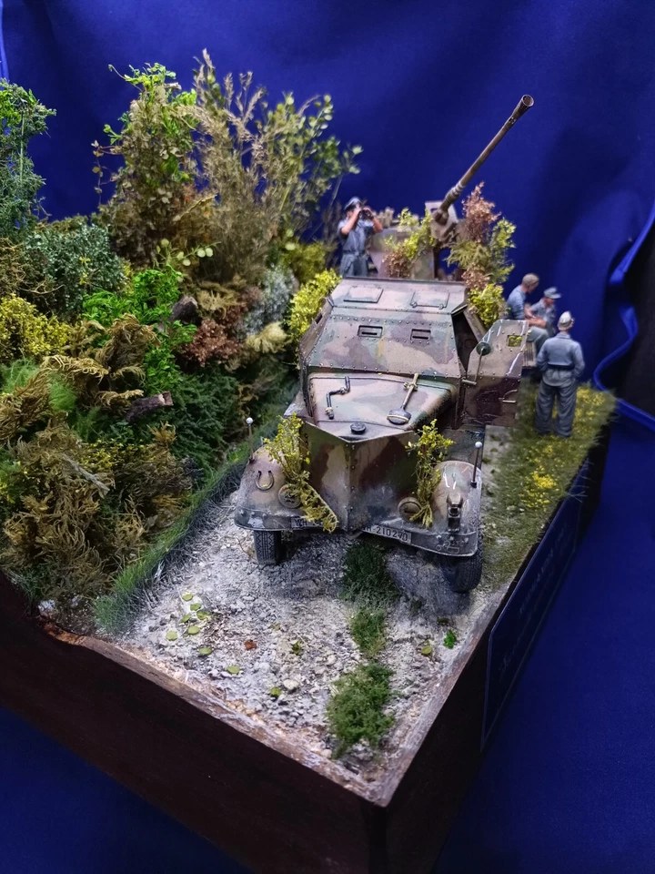 1:35 Diorama Germania Ww2 dipinto a mano - Immagine 2 di 4
