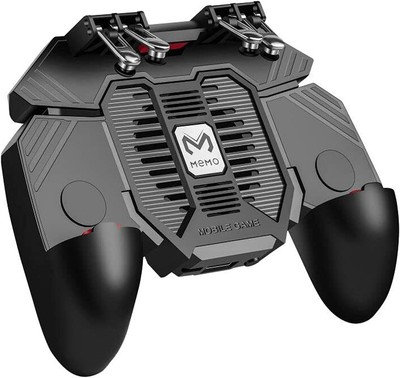 Mobile Game Controller iPhone & Android, Pubg Mobile Controller with Cooling Fan