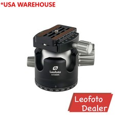Leofoto LH-55NN No Neck Low Profile Ball Head  QR Plate  Arca