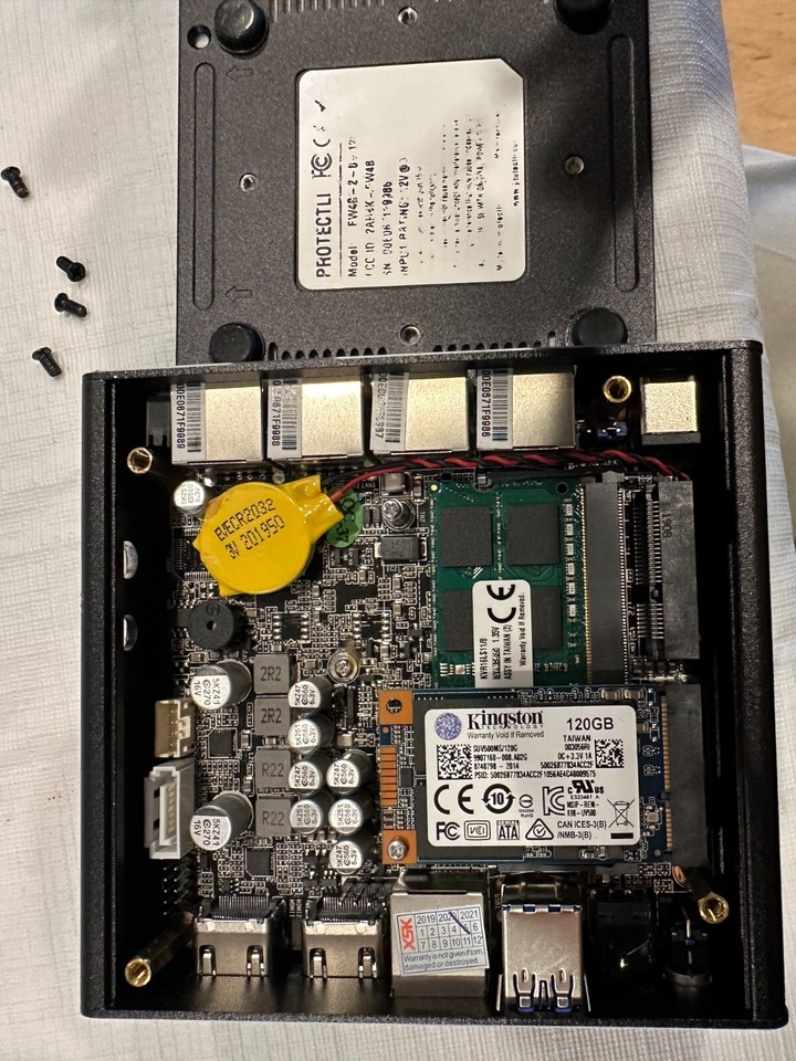 4 Port Protectli Vault FW4B 0 8 120 Firewall EBay 4-port-protectli-vault-fw4b-0-8-120-firewall-ebay