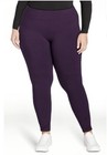 Terra and Sky Women’s Plum High Rise Full Length Leggings 2X (20W-22W) NWT — photo 1